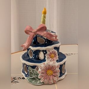 Blue Sky Ceramic Cake Tealight